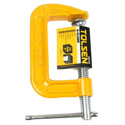 Cảo Chữ G Tolsen 10113 - 4inch - Vàng