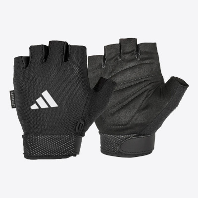 Găng Tay Thể Thao Chính Hãng ADIDAS ADGB-1242 Essential Adjustable Gloves - Tập Fitness, Gym, Yoga