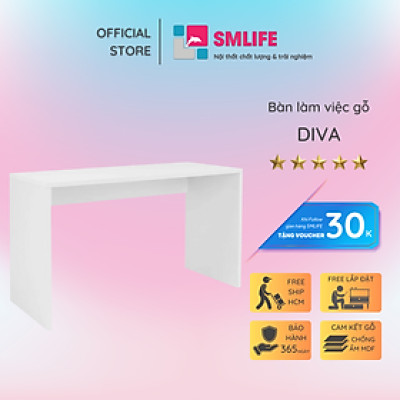 Bàn làm việc nhỏ gọn thiết kế hiện đại đa dạng SMLIFE Diva