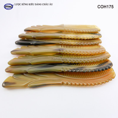 Lược sừng kiểu dáng Châu Âu sang trọng (Size: XL - 20cm) COH175 - Lược sừng xuất Nhật - Chăm sóc tóc