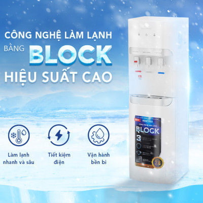 Cây nước nóng lạnh hút bình Hòa Phát HHC383 - Bảo hành 28 tháng - Hàng chính hãng