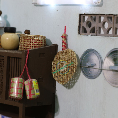 MÔ HÌNH TỰ LẮP RÁP DIY NHÀ SÀI GÒN XƯA - BẾP CỦA MẸ - TX02