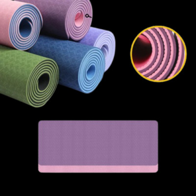 Thảm Tập Yoga TPE Yoga Mat Chất Lượng Cao, Độ Bám Siêu Tốt