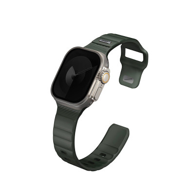 Dây đeo Uniq Stride Fkm Rubber Cho Apple Watch 42/44/45/49mm Chất Liệu Cao Cấp Cao Su FKM Mang Lại Độ Dẻo Dai Vượt Trội Hàng Chính Hãng