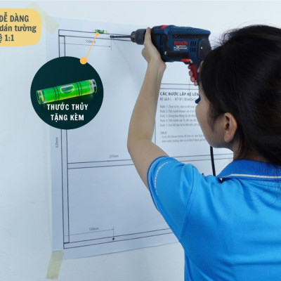 Kệ Để Sách Treo Tường Hiện Đại Thương Hiệu SIB DECOR