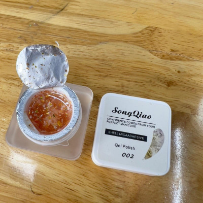 Gel Nhũ Xà Cừ Songqiao 8g Kim Tuyến Lấp Lánh, Dễ Sử Dụng Cho Người Mới Học Làm Nail, Hiệu Ứng Tuyết Ánh Xà Cừ Nữ khảm  xà Sơn Gel