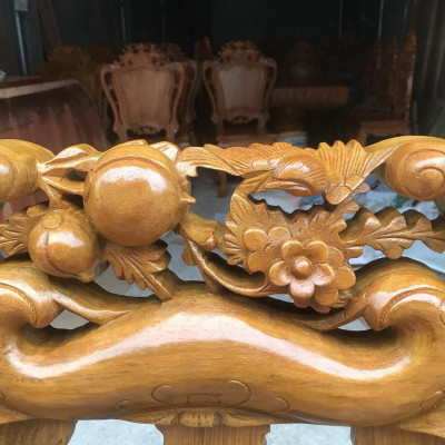 Bộ Bàn Ghế Minh Quốc Đào Gỗ Lim