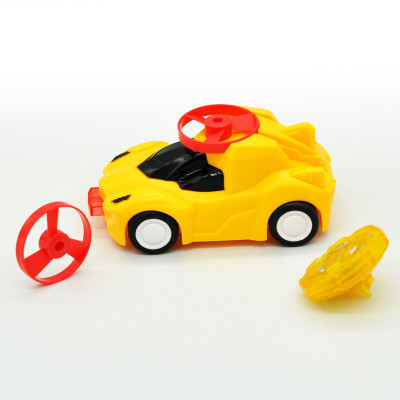 Đồ Chơi Con Quay Ánh Sáng - Đĩa Bay Màu Vàng DK81202