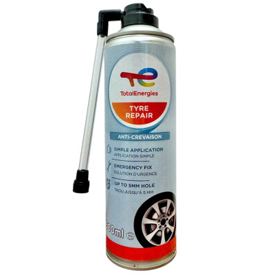 Chai vá lốp xe khẩn cấp Total Energies TE-TR500 - Sửa chữa nhanh, tiện dụng, dự phòng an toàn