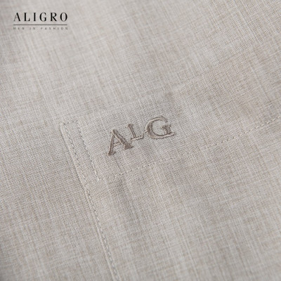 Áo sơ mi nam dài tay ALIGRO chất liệu pirma cotton mềm mịn, kiểu dáng đơn giản, tinh tế ALGS157