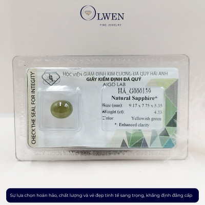 Viên đá Sapphire thiên nhiên HA-G000139