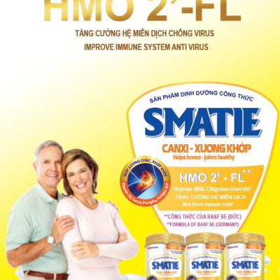 SỮA CANXI XƯƠNG KHỚP HMO SMATIE