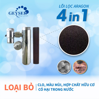 Máy lọc nước tại vòi Geyser Euro M- Hàng nhập khẩu 