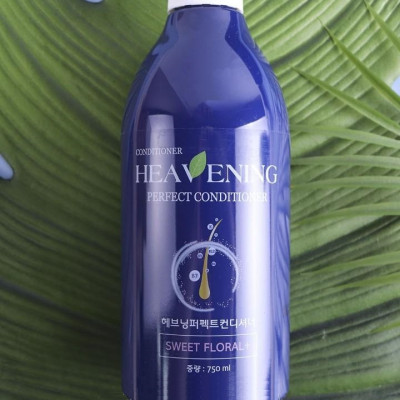 Combo 01 chai Dầu Xả chăm sóc tóc + 01 Sữa tắm dưỡng ẩm da cao cấp Heavening Perfect TẶNG KÈM Hộp & Túi đựng