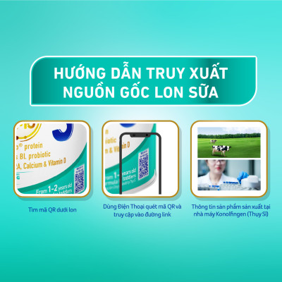 Sữa Bột Nestlé NAN OPTIPRO PLUS 3 800g/lon với 5HMO - Hỗ trợ Tiêu Hóa, Đề Kháng, Trí Não & Chiều Cao - Bé 1-2 tuổi