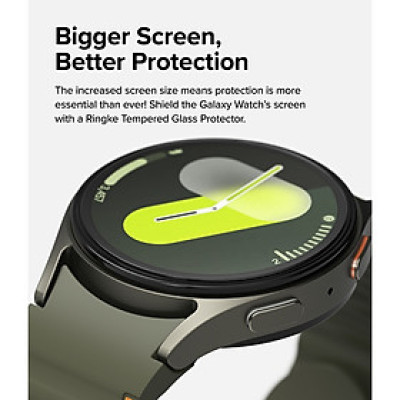 Kính Cường Lực Ful HD Clear Dành Cho Đồng Hồ Samsung Galaxy Watch Ultra/ Galaxy Watch 7 44/40mm_ Hàng chính hãng