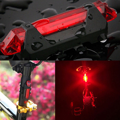 Đèn Hậu Phía Sau Cảnh báo an toàn Đuôi Xe Đạp DC918 Sạc USB Có Thể Sạc Lại MaiLee