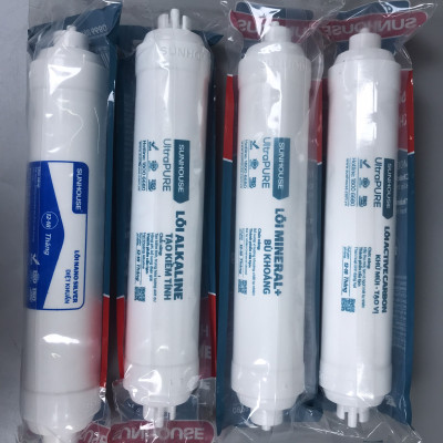 Combo 8 lõi lọc nước Sunhouse dùng cho các model SHA8878KV SHA8879K SHA8858K SHA8818K - Hàng chính hãng