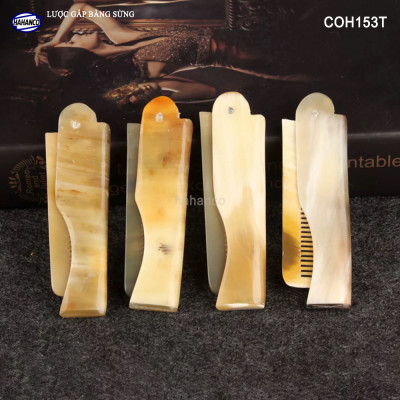 Lược Sừng Gấp Gọn - Loại Bỏ Túi Dành Cho Nam Thuận tiện Dễ sử dụng Tạo kiểu tóc - COH153T