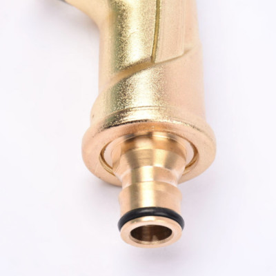 Vòi phun xịt nước,vòi tưới cây rửa xe tăng áp lực nước 206701-3 (vòi vàng đồng)