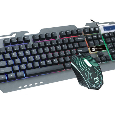 Bộ phím chuột R8 1922 LED - ĐEN - Hàng Nhập Khẩu - NTH