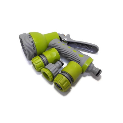 Bộ đầu vòi xịt rửa xe tưới cây 8 chế độ (Không kèm dây)