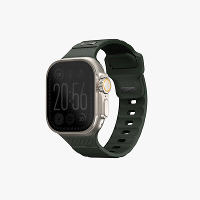 Dây đeo Uniq Stride Fkm Rubber Cho Apple Watch 42/44/45/49mm Chất Liệu Cao Cấp Cao Su FKM Mang Lại Độ Dẻo Dai Vượt Trội Hàng Chính Hãng