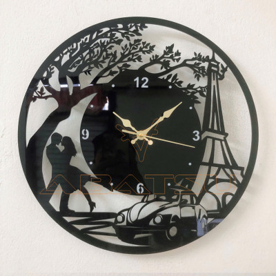 "Biểu Tượng Tình Yêu Paris – Chiếc Đồng Hồ Abatsu Khiến Không Gian Của Bạn Thêm Đẳng Cấp!"