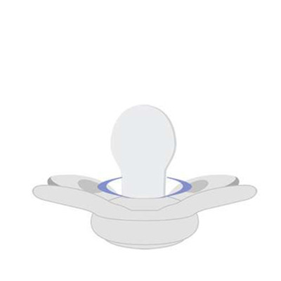 Ty ngậm silicone Chicco Physio Comfort cho bé