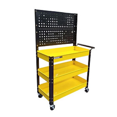 XE ĐẨY DỤNG CỤ 3 NGĂN CÓ TẤM TREO STRONGER TOOL