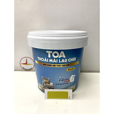Sơn phào chỉ cho trần nhà Toa thoải mái lau chùi màu C- 7822 _1L