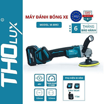 Máy đánh bóng xe ô tô bằng pin Tholux M-8093