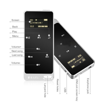 Máy Nghe Nhạc Lossless Ruizu X05 8GB (Gold) - Hàng Chính Hãng 