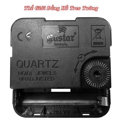 Máy Đồng Hồ Eastar Kim Trôi Độ Chính Xác Cao  – Bộ Kim Đen Có Dạ Quang – Tặng Kèm Pin