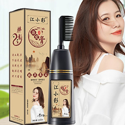 Lược nhuộm tóc đen chai  220ml , công nghệ tiên tiến  Hàn Quốc   , răng lược đều và dày, chải đều  tóc, nguyên liệu từ thiên nhiên giúp  tạo màu tóc và dưỡng tóc ,giúp bạn có thể tự nhuộm tóc cho mình một cách dễ dàng , đều màu 