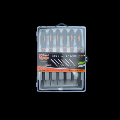 Bộ dũa 6 cái hãng KAPUSI Japan K-3898, dài 140mm, chất liệu hợp kim cao cấp