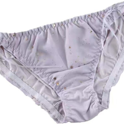 Combo 5 Quần Lót Nữ Lụa Tơ Công Chúa S67 – Mềm Mịn, Họa Tiết Ngôi Sao, Dây Rút