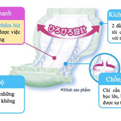[Tách lẻ dùng thử] Tã bỉm quần người lớn LiveDo - Nhật Bản size M (01 miếng)