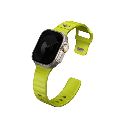 Dây đeo Uniq Stride Fkm Rubber Cho Apple Watch 42/44/45/49mm Chất Liệu Cao Cấp Cao Su FKM Mang Lại Độ Dẻo Dai Vượt Trội Hàng Chính Hãng