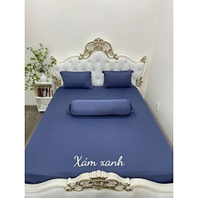 Bộ chăn Drap gối Thun Hàn Quốc Mát Lạnh { 4 món gồm ; ga và 3 áo gối / 5 món gồm chăn, ga và 3 áo gối } đủ size.