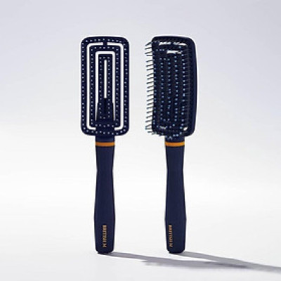 Lược gỡ rối, lược tròn tạo kiểu tóc nam nữ BRITISH M FLEX GENTLE BRUSH