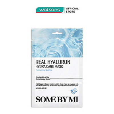 Mặt Nạ Giấy Some By Mi Cung Cấp Độ Ẩm Cho Da Real Hyaluron Hydra Care Mask 20g