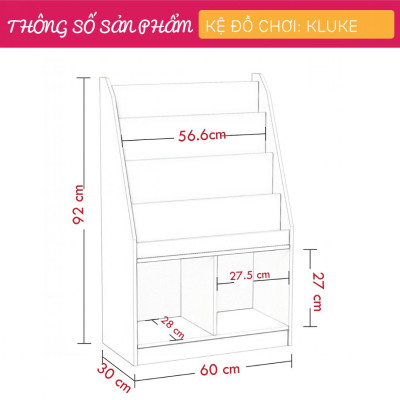 Kệ để đồ chơi cho bé SMLIFE Kluke
