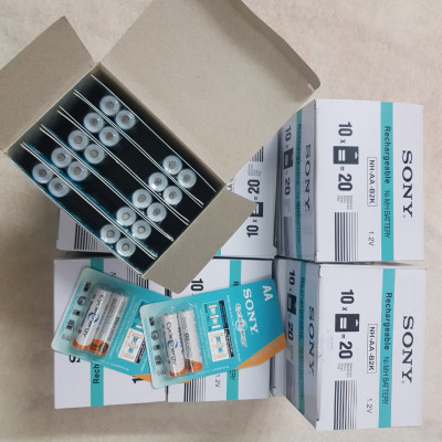 Pin tiểu sạc 2A (AA) 4600 mAh và 3A (AAA) 4300mAh dùng cho các thiết bị điện tử và bộ sạc Jiabao A612