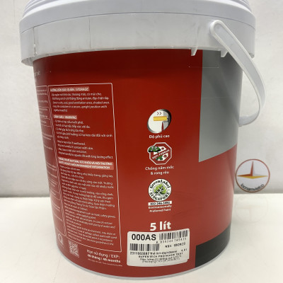 Sơn nước Toa Supertech ngoại thất màu xanh 8274 _ 5L