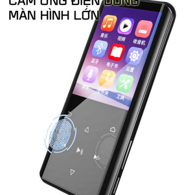 Máy Nghe Nhạc MP3 Hỗ Trợ Xem Phim Định Dạng AVI RUIZU D25 Công Nghệ Bluetooth 5.0 Màn Hình 2,4Inch Cong 3D Có Tính Năng Lặp A-B Hỗ Trợ Học Tiếng Anh - Bộ Nhớ Trong Từ 16Gb Đến 32Gb - Hàng Chính Hãng