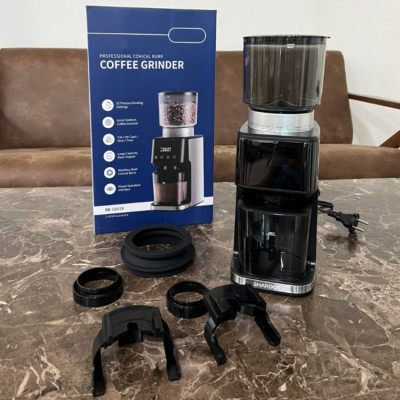 Máy xay hạt cà phê Espresso Shardor BD-CG018 Thương hiệu Anh Quốc cao cấp, Tích hợp 51 chế độ xay, Công suất 165W - HÀNG NHẬP KHẨU