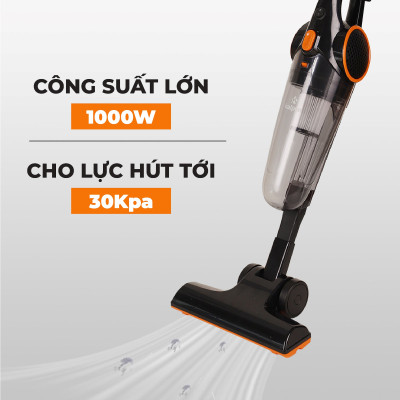 Máy hút bụi cầm tay đa năng cao cấp Kalpen V1/ V2 công suất 1000W, chuẩn Đức - Hàng chính hãng