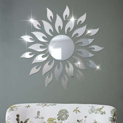 Bộ decal trang trí dán tường 3D sáng tạo cao cấp (M5) Mặt trời