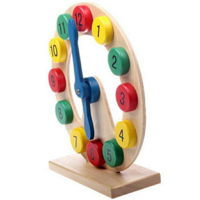 Đồ chơi đồng hồ gỗ để bàn khuyết giữa